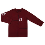 Boys Full Sleeves T-Shirt - Maroon, Kids, Boys T-Shirts, Chase Value, Chase Value