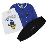 Boys 3 Piece Suit - Blue, Kids, Boys Sets And Suits, Chase Value, Chase Value