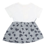 Newborn Girls Frock - Grey, Kids, NB Girls Frocks, Chase Value, Chase Value