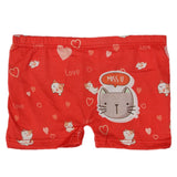 Girls Boxer Mix Print - Red, Kids, Panties And Briefs, Chase Value, Chase Value