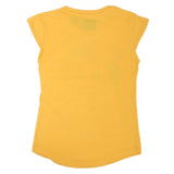 Girls Half Sleeves T-Shirts 4029 - Yellow, Kids, Girls T-Shirts, Chase Value, Chase Value