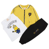 Boys 3 Piece Suit - Yellow, Kids, Boys Sets And Suits, Chase Value, Chase Value
