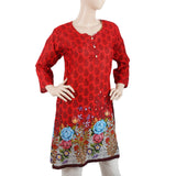Women Printed Kurti - Red - A, Women, Ready Kurtis, Chase Value, Chase Value