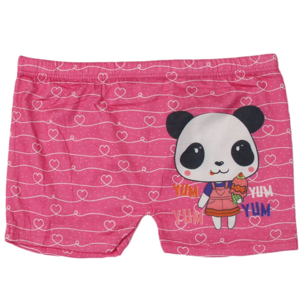 Girls Boxer Mix Print - Dark Pink, Kids, Panties And Briefs, Chase Value, Chase Value