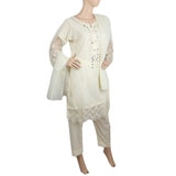 Women's Embroidered Fancy 03 Pcs Suit With Stone - Fawn, Women's, Shalwar Suits, Chase Value, Chase Value