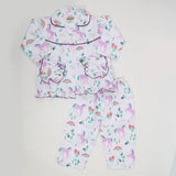 Girls Night Suit - White, Kids, Girls Sets And Suits, Chase Value, Chase Value