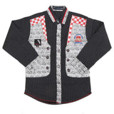 Boys Full Sleeves Casual Shirt - Black, Kids, Boys Shirts, Chase Value, Chase Value
