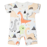 Newborn Unisex Half Sleeves Romper - Multi, Kids, NB Boys Rompers, Chase Value, Chase Value
