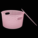 Plastic Basket With Cover - Pink, Home & Lifestyle, Storage Boxes, Chase Value, Chase Value