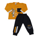 Newborn Boys Full Sleeves Suit 01245 - Yellow, Kids, NB Boys Sets And Suits, Chase Value, Chase Value