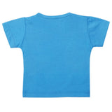 Newborn Boys Half Sleeves T-Shirt - Blue, Kids, Newborn Boys Shirts And T-Shirts, Chase Value, Chase Value