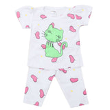 Newborn Girls Half Sleeves Suit - White, Kids, Newborn Girls Sets And Suits, Chase Value, Chase Value