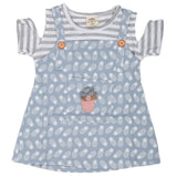 Newborn Girls Frock - Blue, Kids, NB Girls Frocks, Chase Value, Chase Value