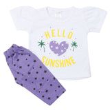 Newborn Girls Half Sleeves Suit - White, Kids, Newborn Girls Sets And Suits, Chase Value, Chase Value