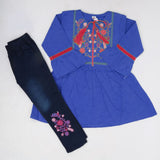 Girls Full Sleeves Suit - Royal Blue, Kids, Girls Sets And Suits, Chase Value, Chase Value