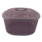 Plastic Basket With Cover - Purple, Home & Lifestyle, Storage Boxes, Chase Value, Chase Value