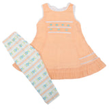 Newborn Girls Half Sleeves Suit - Peach, Kids, Newborn Girls Sets And Suits, Chase Value, Chase Value
