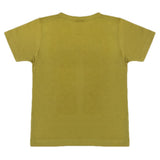 Boys Half Sleeves T-Shirt - Olive Green, Boys T-Shirts, Chase Value, Chase Value