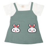 Newborn Girls Frock - Green, Kids, NB Girls Frocks, Chase Value, Chase Value