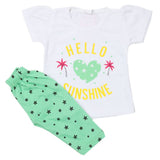 Newborn Girls Half Sleeves Suit - White, Kids, Newborn Girls Sets And Suits, Chase Value, Chase Value
