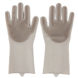 Silicone Dish Washing Gloves - Grey, Crockery & Kitchenware, Chase Value, Chase Value