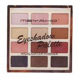 Msyaho Eye-Shadow Palette 12 in 1 (YH352), Beauty & Personal Care, Eyeshadow, Chase Value, Chase Value