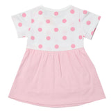 Newborn Girls Half Sleeves Frock - Pink, Kids, Newborn Girls Frocks, Chase Value, Chase Value