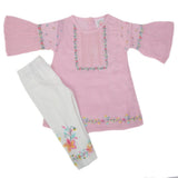 Newborn Girls Half Sleeves Suit - Pink, Kids, New Born Girls Sets And Suits, Chase Value, Chase Value
