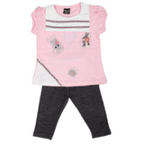 Girls Short Suit - Pink, Kids, Girls Sets And Suits, Chase Value, Chase Value