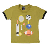 Boys Half Sleeves T-Shirt - Light Green, Boys T-Shirts, Chase Value, Chase Value