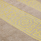 Bath Sheet Greek Border - Fawn, Bath Towels, Chase Value, Chase Value