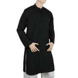 Mens Mashriq Slim Fit Kurta - Black, Men, Kurtas, Chase Value, Chase Value