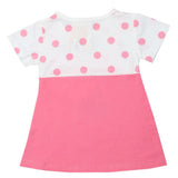 Newborn Girls Half Sleeves Frock - Pink, Kids, Newborn Girls Frocks, Chase Value, Chase Value