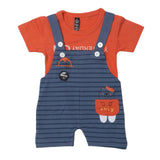 Newborn Boys Romper - Steel Blue, Kids, Newborn Boys Rompers, Chase Value, Chase Value