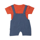 Newborn Boys Romper - Steel Blue, Kids, Newborn Boys Rompers, Chase Value, Chase Value