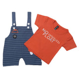 Newborn Boys Romper - Steel Blue, Kids, Newborn Boys Rompers, Chase Value, Chase Value