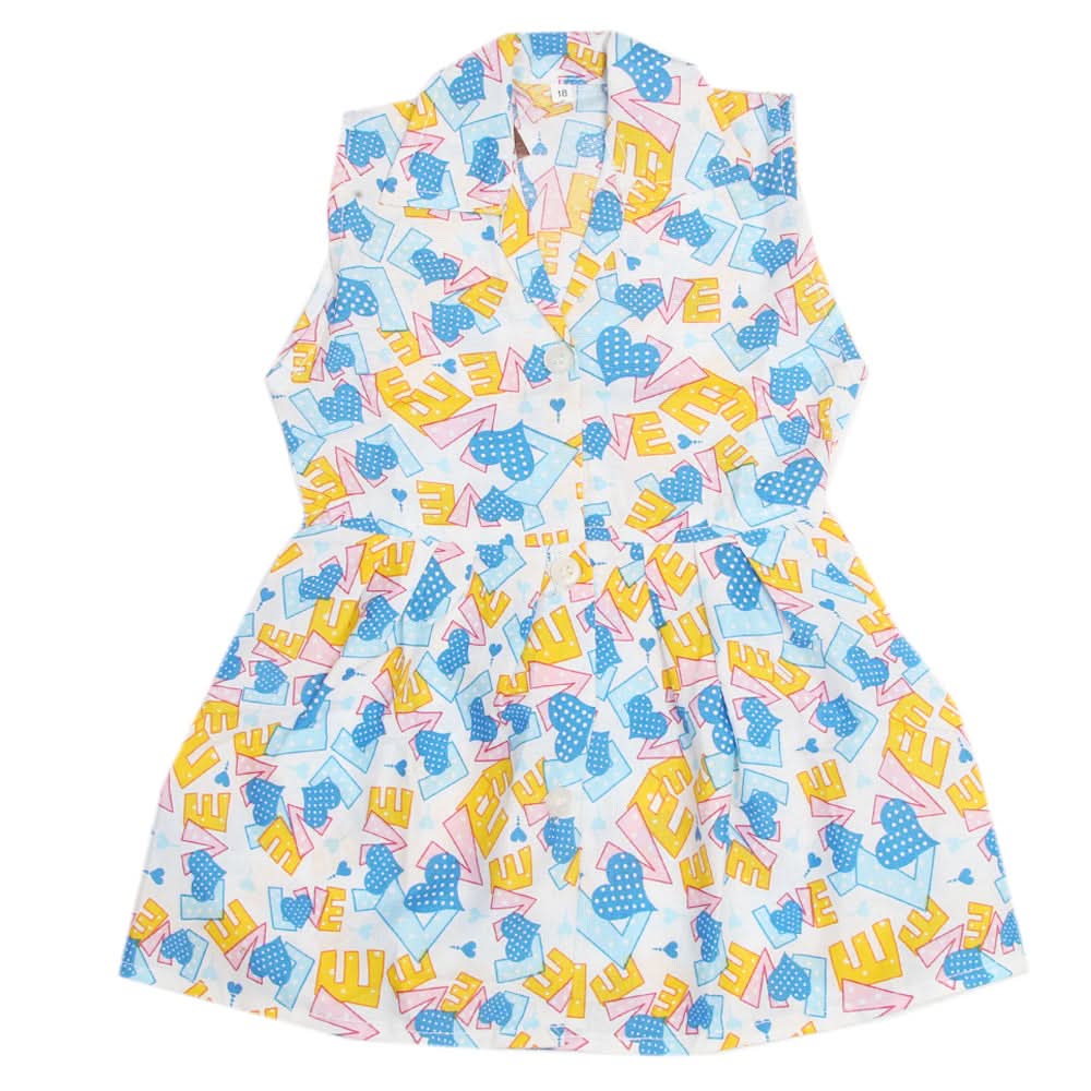 Girls Frock - Z-187, Kids, Girls Frocks, Chase Value, Chase Value