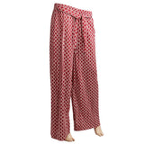 Women's Printed Trouser - Maroon, Women Pants & Tights, Chase Value, Chase Value
