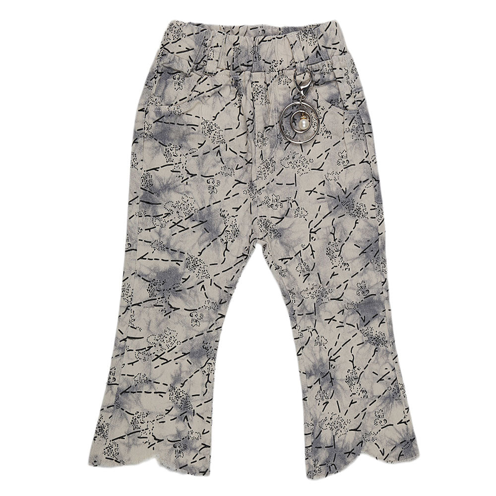 Girls Cotton Bermuda Pant - Beige, Kids, Pants And Capri, Chase Value, Chase Value