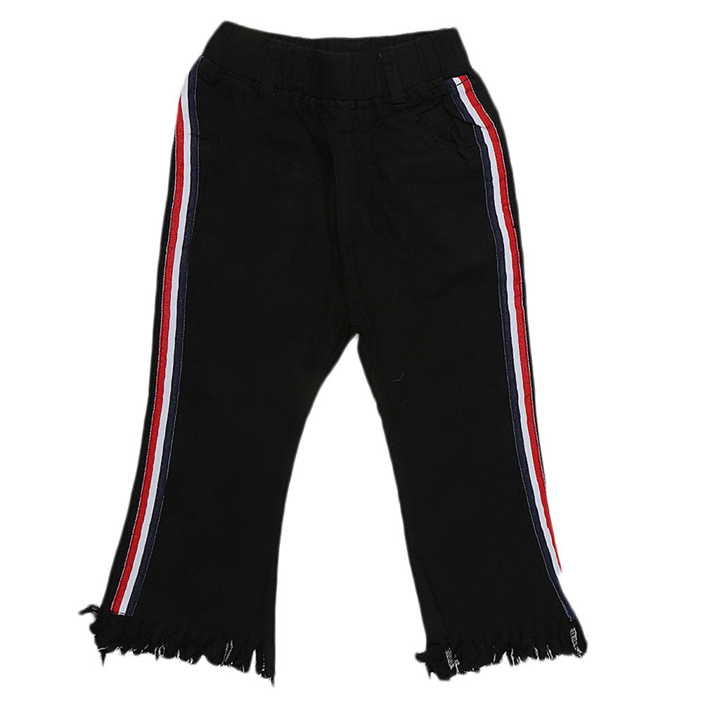 Girls Pant - Black, Kids, Pants And Capri, Chase Value, Chase Value