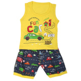 Boys Sando Suit - Yellow, Kids, Boys Sets And Suits, Chase Value, Chase Value