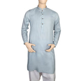 Mashriq EMB Kurta For Men - Blue, Men, Kurtas, Chase Value, Chase Value
