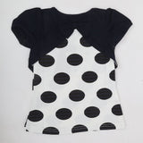Girls Half Sleeves T-Shirt A08 - Navy Blue, Kids, Girls T-Shirts, Chase Value, Chase Value