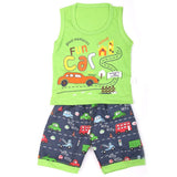 Boys Sando Suit 9231 - Green, Kids, Boys Sets And Suits, Chase Value, Chase Value