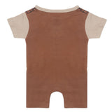 Newborn Boys Romper - Light Brown, Kids, Newborn Boys Rompers, Chase Value, Chase Value