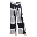 Women's Printed Trouser - Navy Blue, Women Pants & Tights, Chase Value, Chase Value