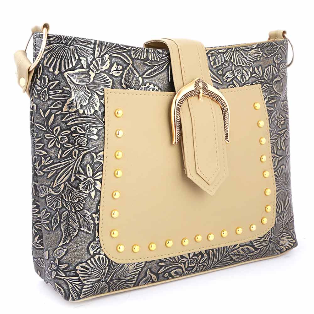 Women's Shoulder Bag (K-1121) - Beige, Women, Bags, Chase Value, Chase Value