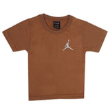 Boys Half Sleeves T-Shirt - Brown, Boys T-Shirts, Chase Value, Chase Value