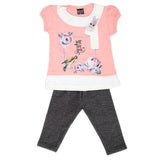Girls Short Suit - Pink, Kids, Girls Sets And Suits, Chase Value, Chase Value