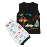 Boys Sando Suit 9233 - Black, Kids, Boys Sets And Suits, Chase Value, Chase Value